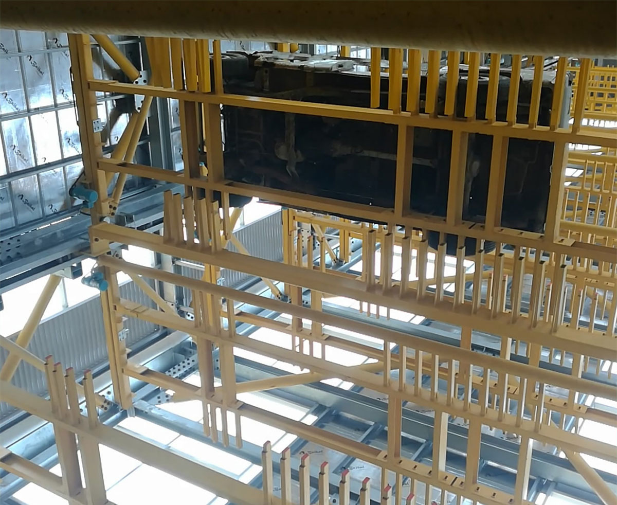 垂直升降类机械式立体车库设备